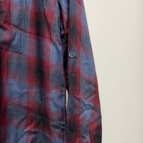 NWT Gentle Fawn Plaid Button-Up Shirt Dress - Picture 5 of 9